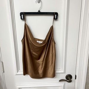 Line + Dot Strappy Cami Top S